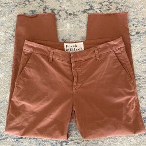 Frank & Eileen Wicklow Chinos Rare Rust Color